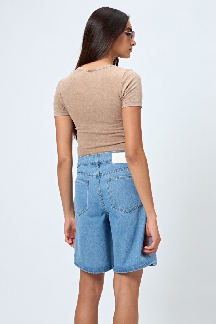 REMERA LIMORA Marron