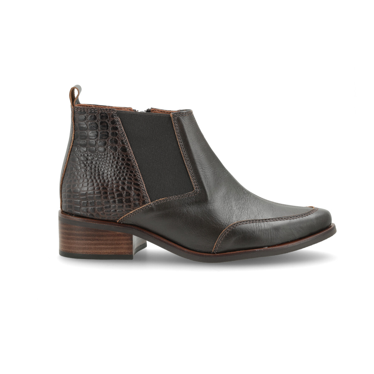 BOTA VENET - CUERO NORIDD - MARRON 