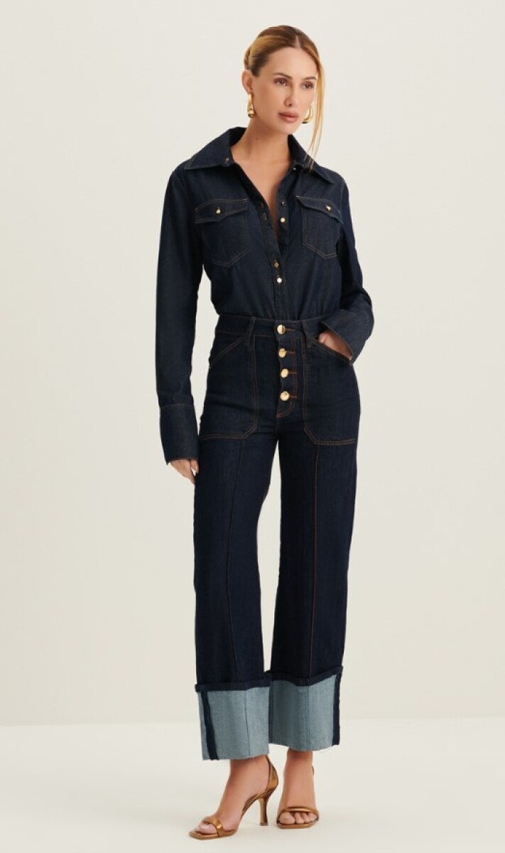 Pantalon Delfina - Azul 