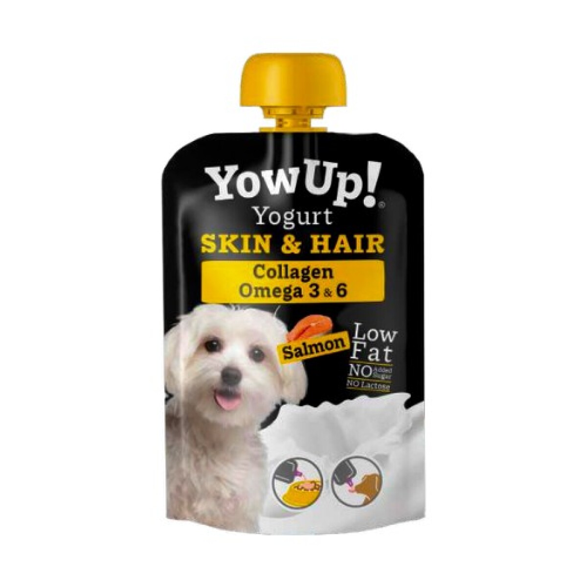 YowUp! Yogurt skin & Hair Sabor Salmón 115 gr 
