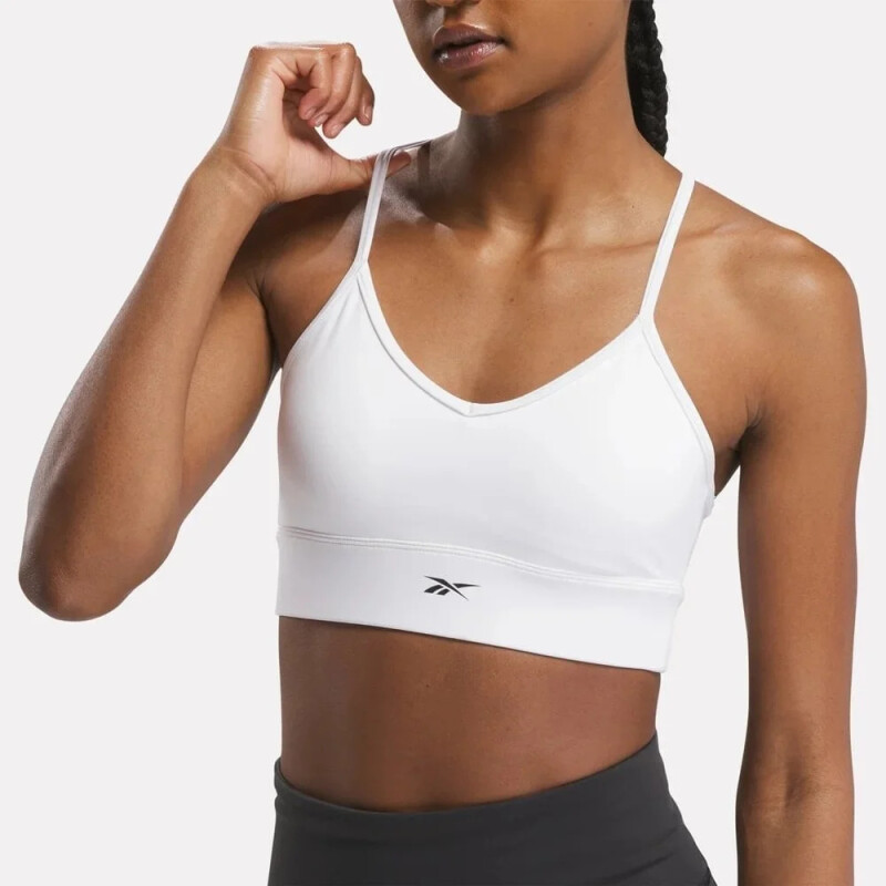 Bra Running Id Train Tri-Back Mujer White