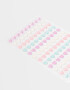 Nail Art Stickers Para Uñas Apliques Para Uñas En Forma De Corazones Para Nail Art - Combinacion Multicolor