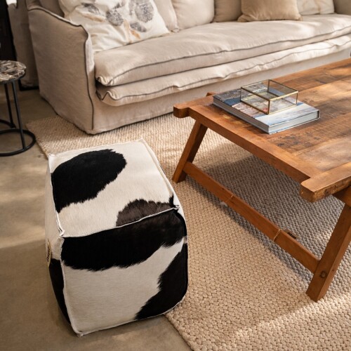 puff ciro negro y blanco, s puff ciro negro y blanco, s