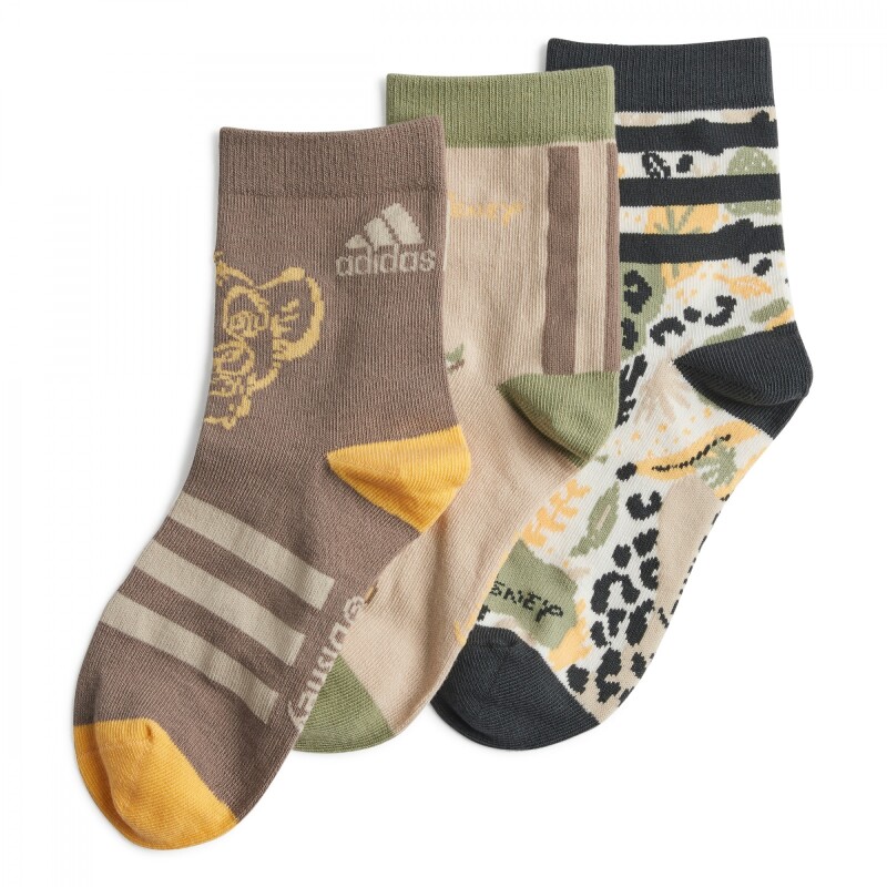 Medias Lion King 3-Pack Unisex Chocolate