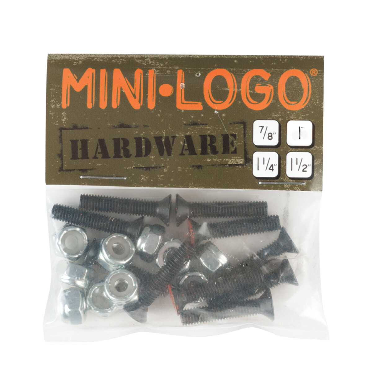 Tornillos Mini Logo 1.5" Phillips x 8 unidades 