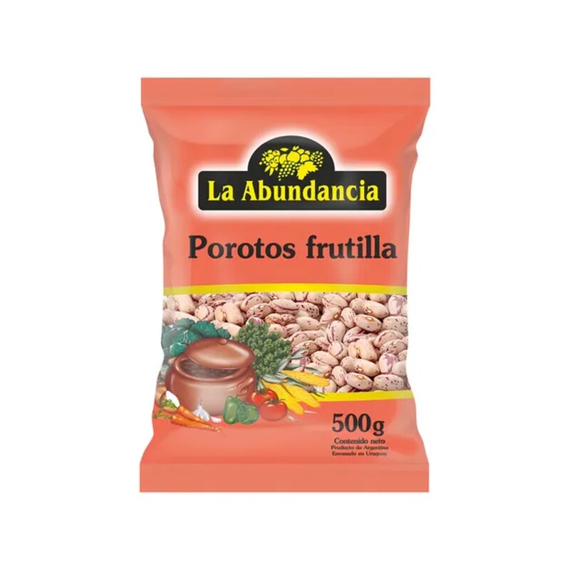 POROTOS FRUTILLA LA ABUND.500G Porotos Frutilla La Abund.500g
