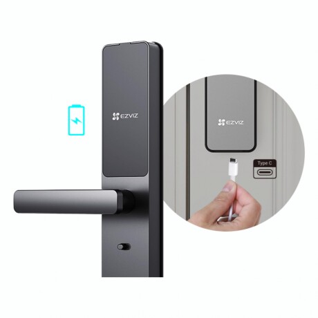 Cerradura Con Pestillo Inteligente EZVIZ DL05 5085 Control A Través De App Ezviz Cerradura Con Pestillo Inteligente EZVIZ DL05 5085 Control A Través De App Ezviz