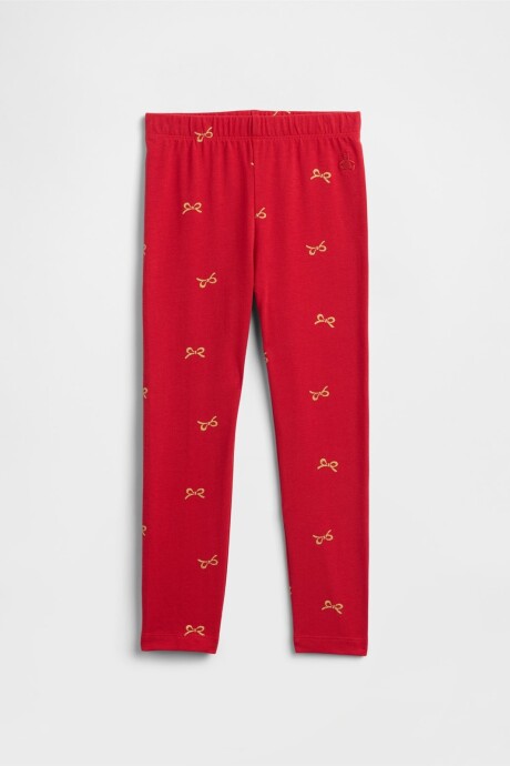 Calza Toddler Niña Modern Red
