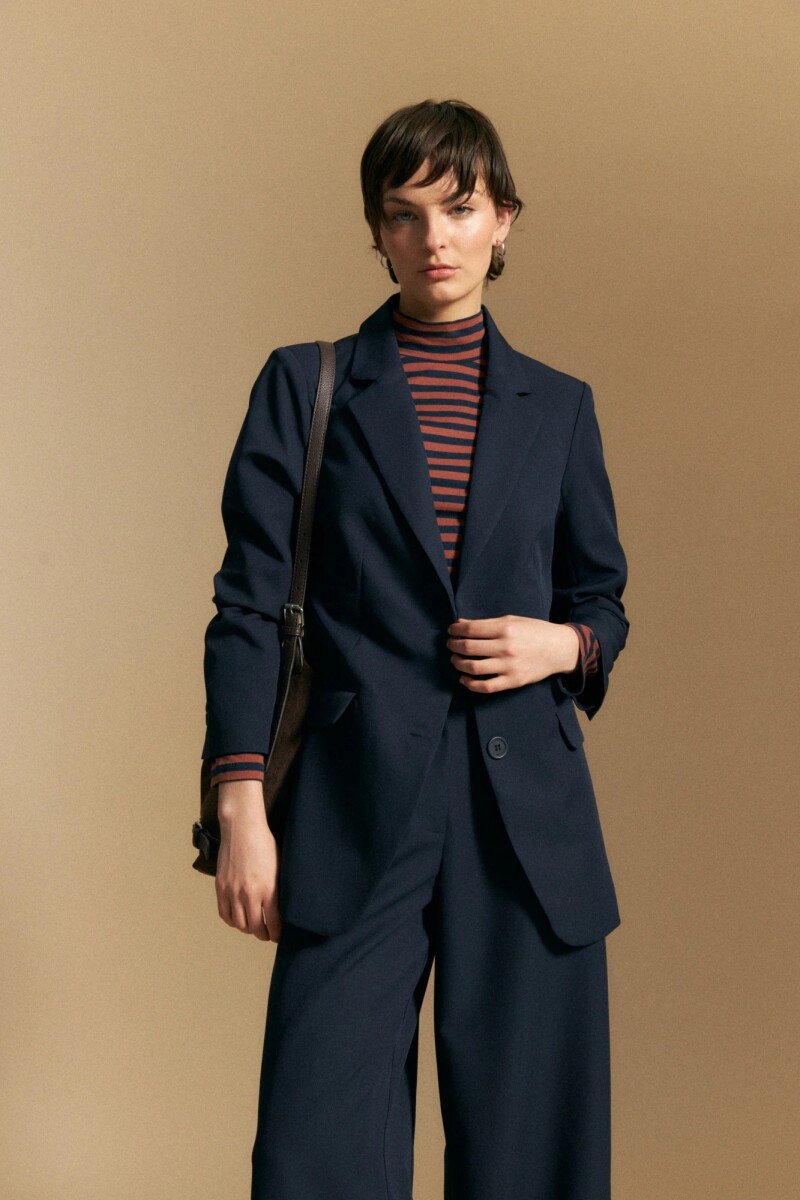 BLAZER ALLIE SEGO - AZUL 