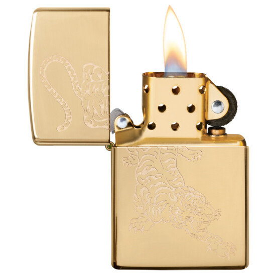 Encendedor ZIPPO 29884 C/Diseño Oro 0