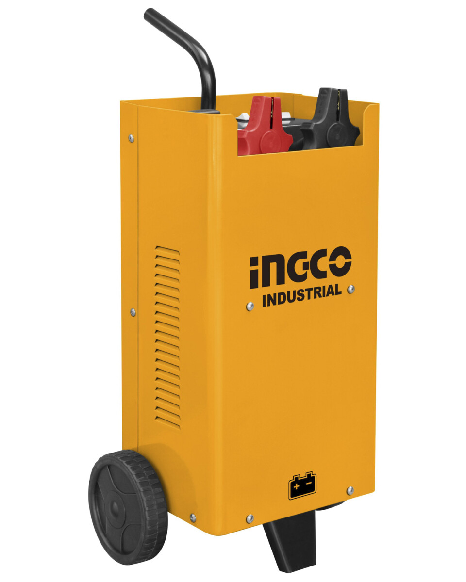 Cargador rápido y arrancador de baterías de auto profesional Ingco 