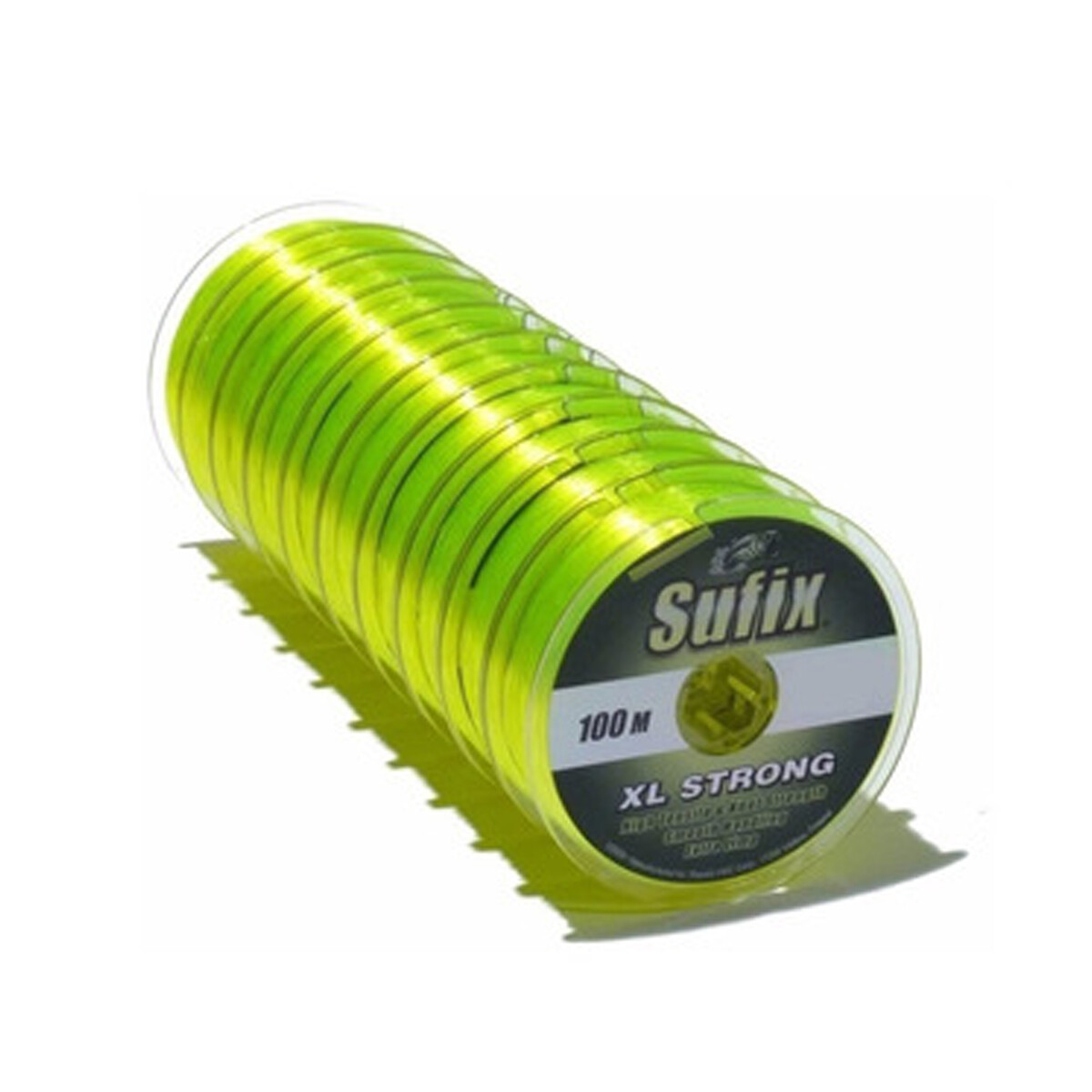 MULTIFILAMENTO SUFIX 0.15mmX120mt VERDE LIMÓN.- 