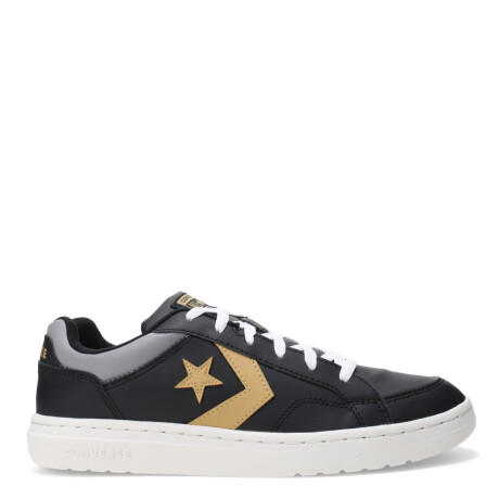 Championes Unisex Converse Pro Blaze V2 Luxe Sport Negro - Dorado - Gris