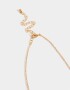 Collares Cortos Corazón Collar Corto Multi Dije Corazón - Dorado