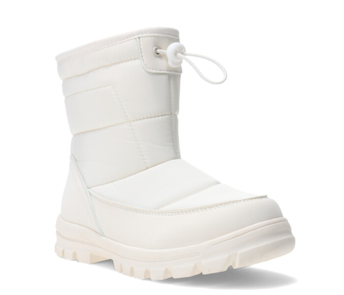 Botas de Niña MINI Miss Carol SAUGA de tela Beige