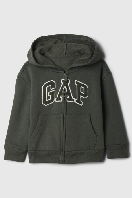 Canguro Con Cierre Logo Gap Toddler Niño Evergreen 585
