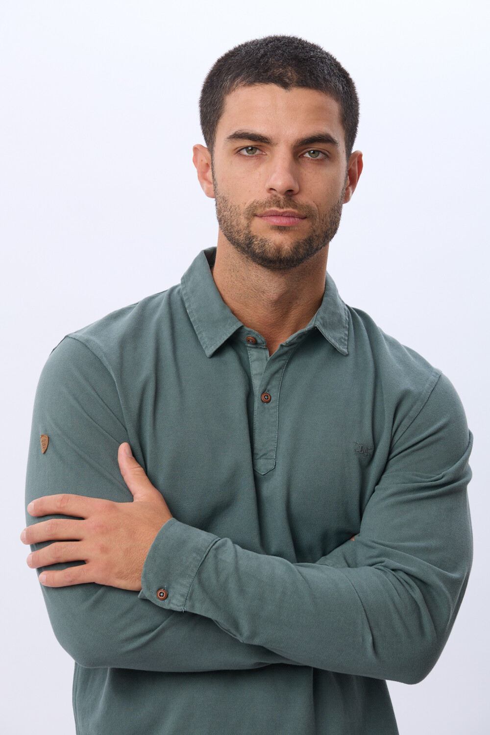 REMERA POLO DE ALGODON Verde