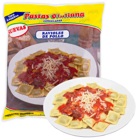 RAVIOLES DE POLLO GIULIANA 750g X150 RAVIOLES DE POLLO GIULIANA 750g X150