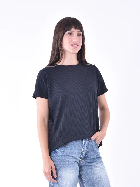 REMERA TERESA NEGRO
