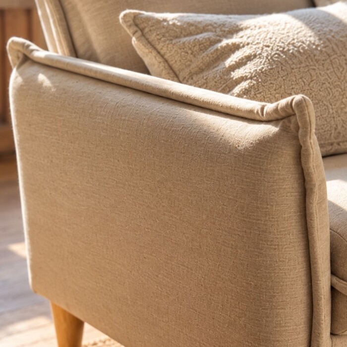 Sillón Cama Lauren c/Baúl Beige