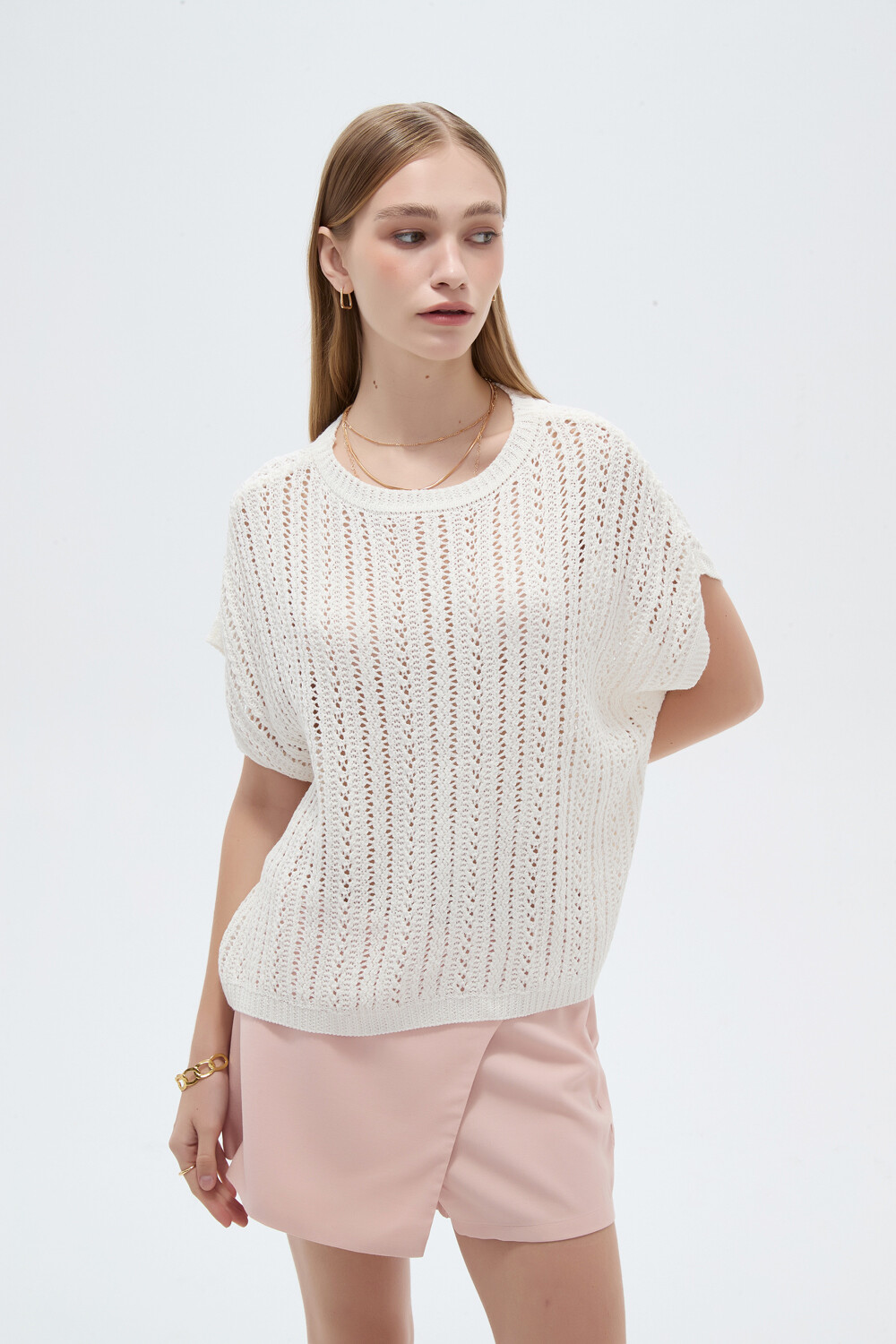 Remera Corvin Marfil / Off White