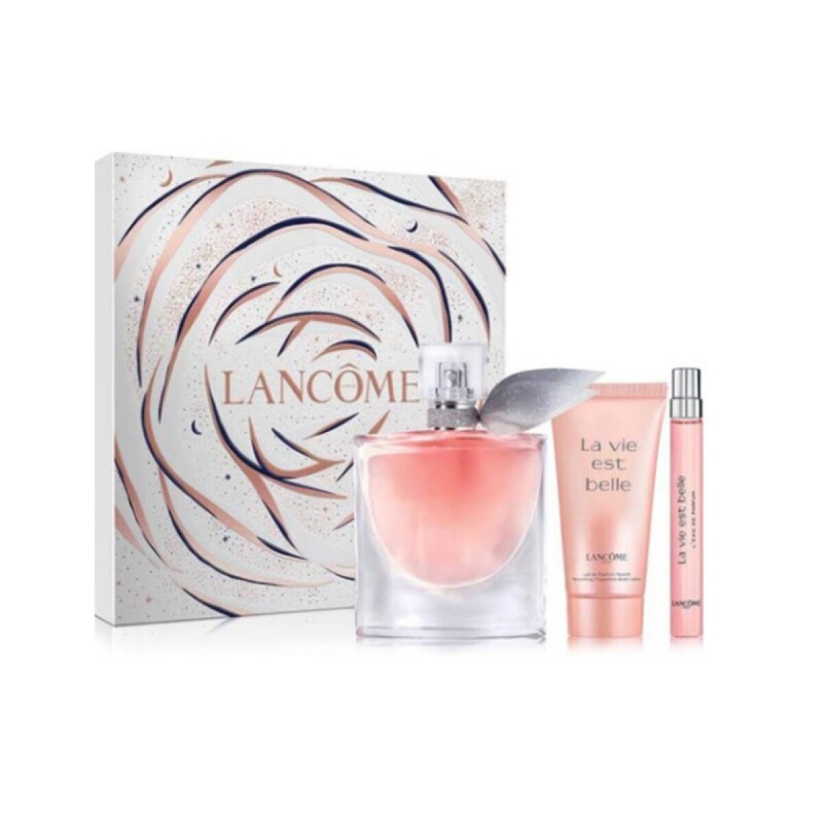 Set Perfume Lancome la Vie Est Belle 50 Ml Crema Corporal DAMA 