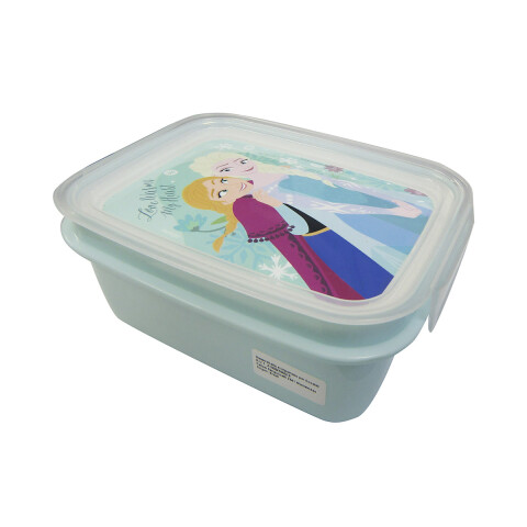 Pote Plástico Frozen Con Traba y División 850 ml U