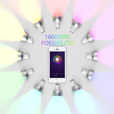 Luz Led Dicroica Smart Wifi Rgb+cw SM-UG10 001