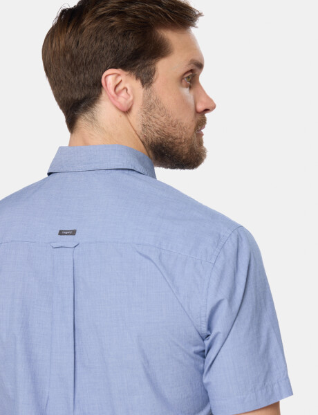 CAMISA A CUADROS Azul