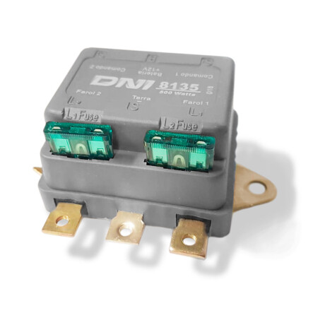 RELAY - LUCES DOBLES 12V 500W UNIV. Y SIST.ASIATICO=R.9078 DNI RELAY - LUCES DOBLES 12V 500W UNIV. Y SIST.ASIATICO=R.9078 DNI