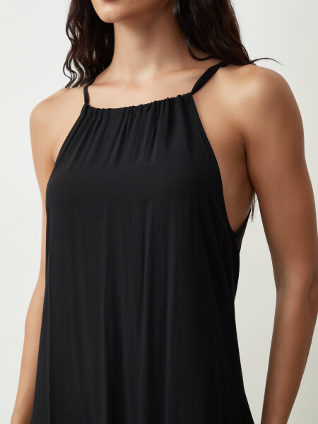 VESTIDO PADERNO NEGRO