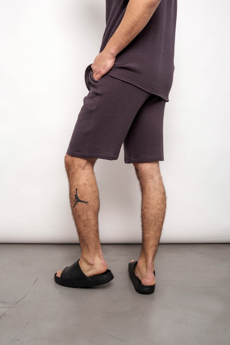 Short Lorenzo Gris oscuro
