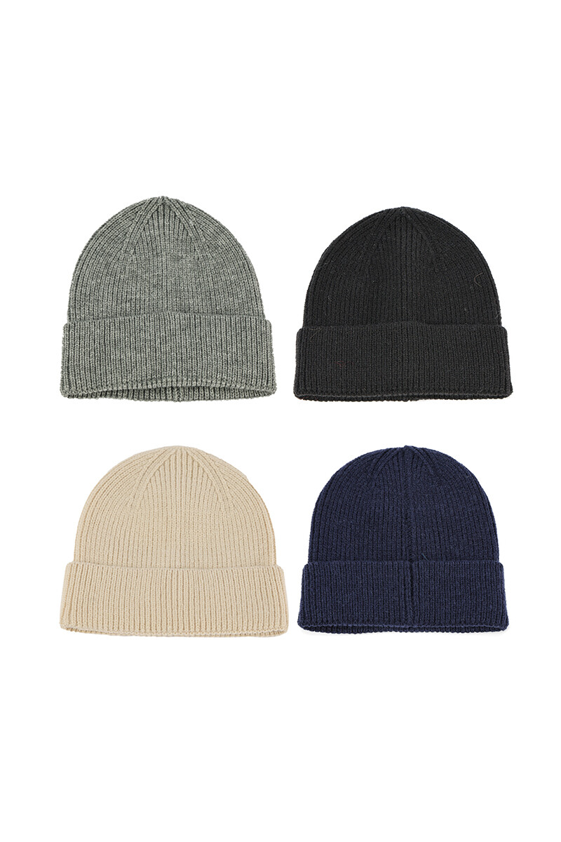 Gorro de invierno Gris