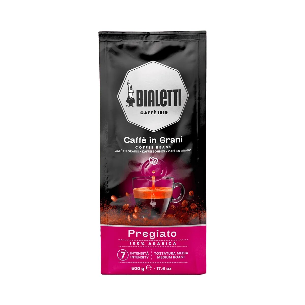 Café En Grano Bialetti Pregiato 500 grs. 