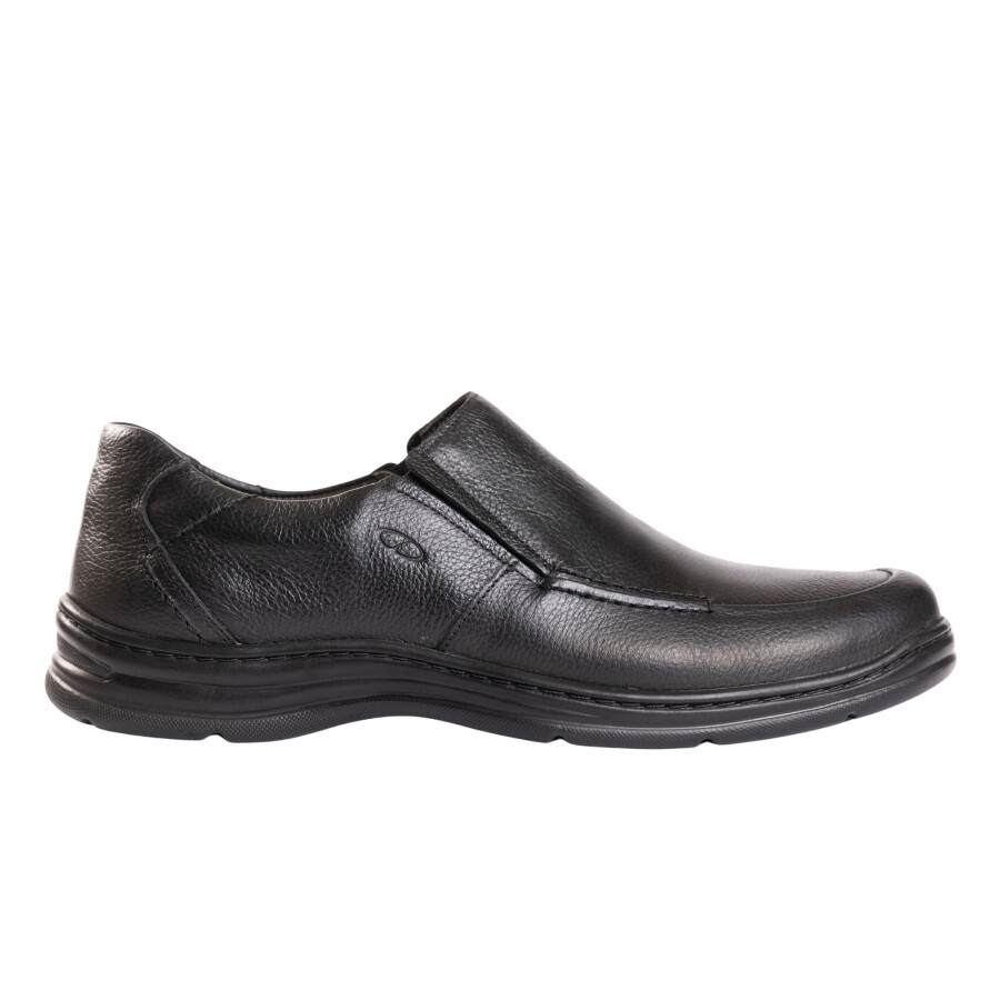 SNAKE CUERO VESTIR NEGRO