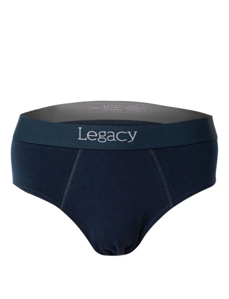 Slip Algodón Azul