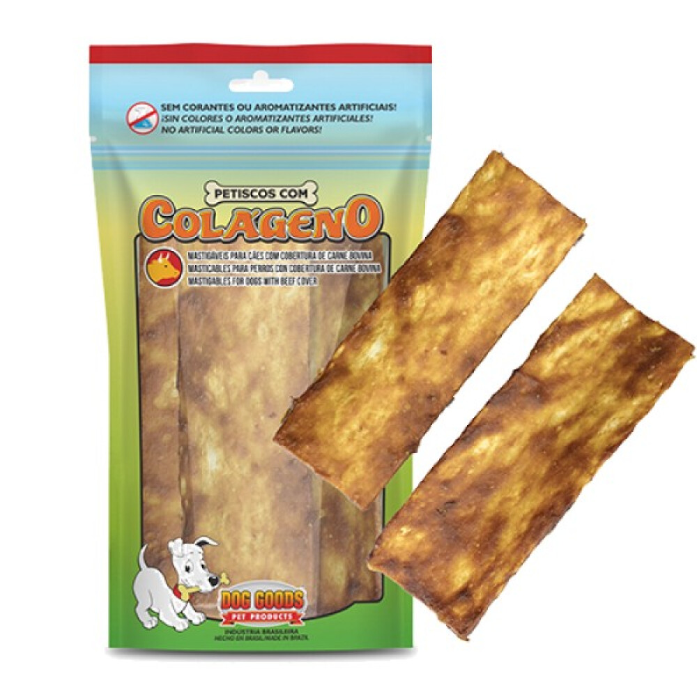 CHIPS COLÁGENO DOG GOODS SABOR BEEF X3 90G CHIPS COLÁGENO DOG GOODS SABOR BEEF X3 90G