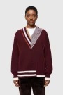 SWEATER 4073 Bordo
