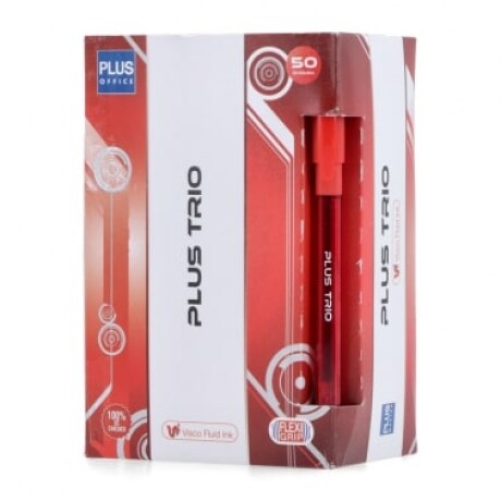 Boligrafo Unimax Trio x 50 Rojas