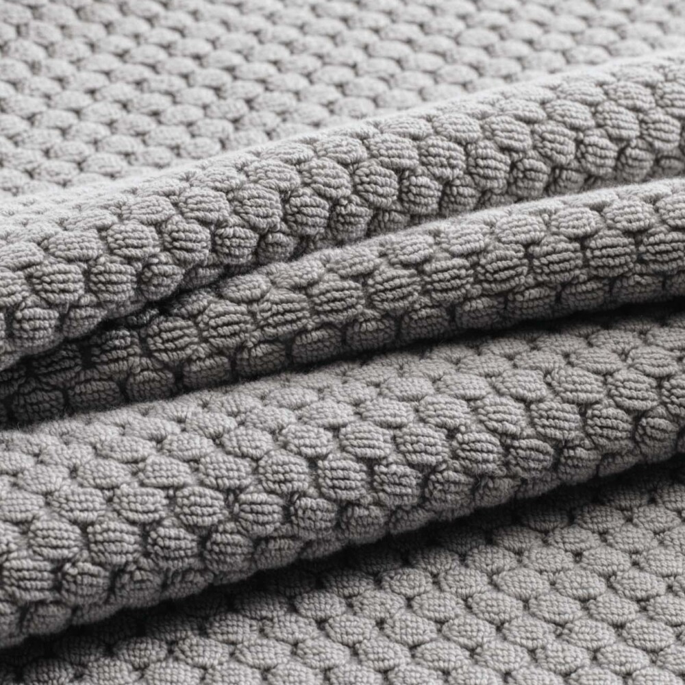 TOALLA DE PISO ALGODON GRIS JAPANDI