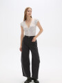 Pantalon Aussy Gris Oscuro