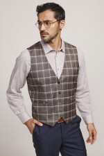 Chaleco Reversible Due Volti BEIGE/CAFE