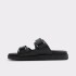 CORALINA BLACK SMOOTH SYNTHETIC BLACK