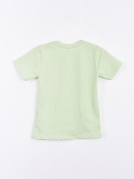 REMERA NIÑO PALM VERDE CLARO