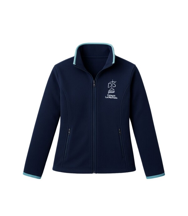 Campera Polar Colegio La Mennais Navy