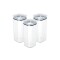 Set x3 Pote hermético 1,5L TRANSPARENTE