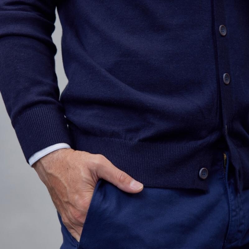 CARDIGAN AZUL