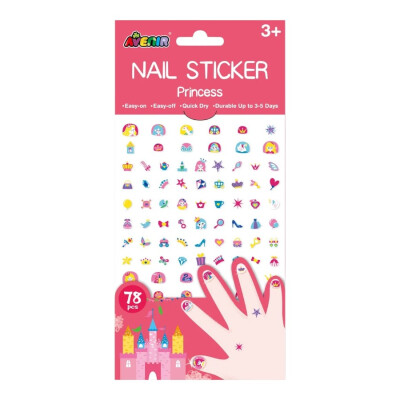 Stickers Uñas Princesas Avenir Stickers Uñas Princesas Avenir