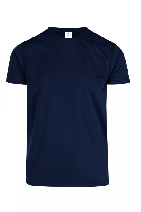 Camiseta a la base dry fit Azul marino
