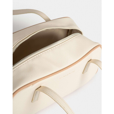 Cartera Bowling Special Price Blanco Crudo